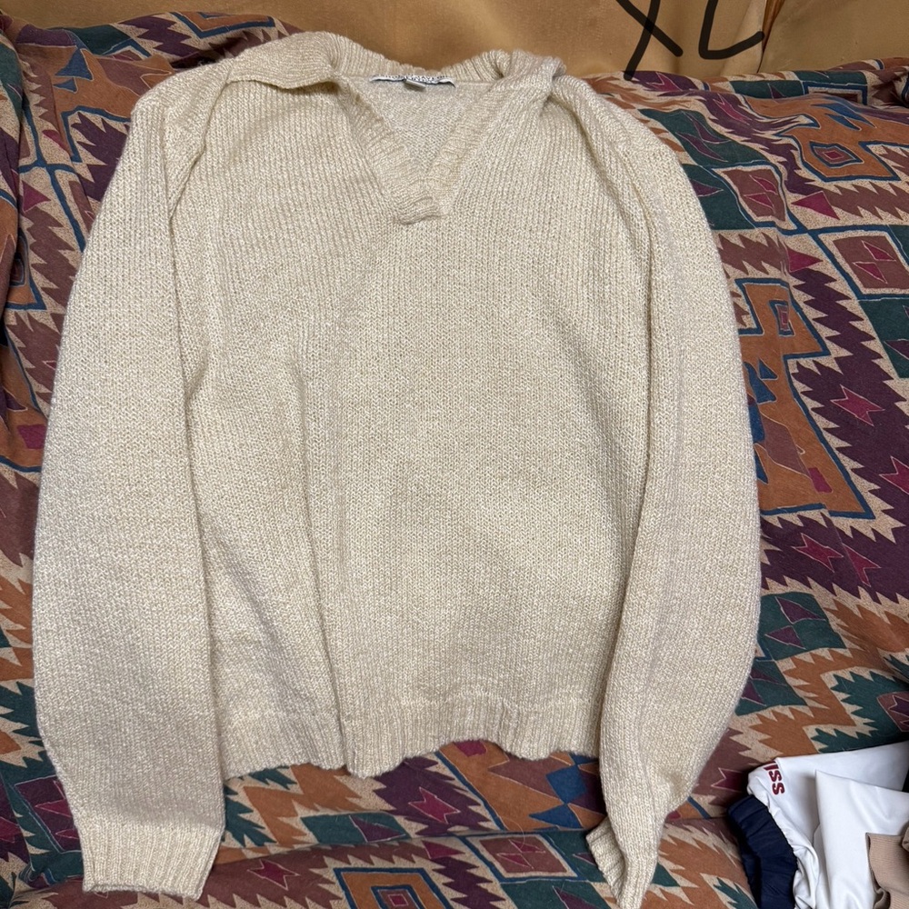 Men's Cream Sweater